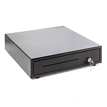 Денежный ящик POScenter 13K 350x405x90 распайка для "Epson/АТОЛ, без датчика открытой крышки", черны